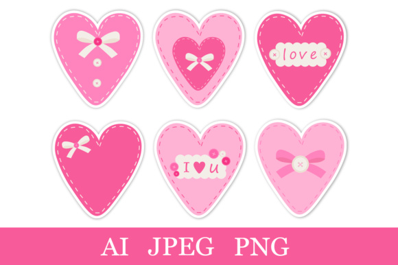 Download Valentine's Heart Stickers Printable PNG - Premium Resources