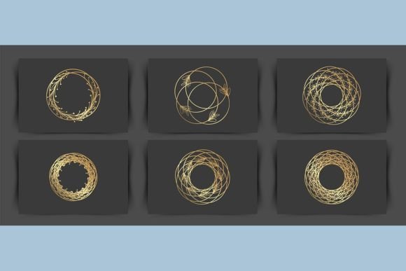Download Set Collection Botanical Frames. Design - Design Collection
