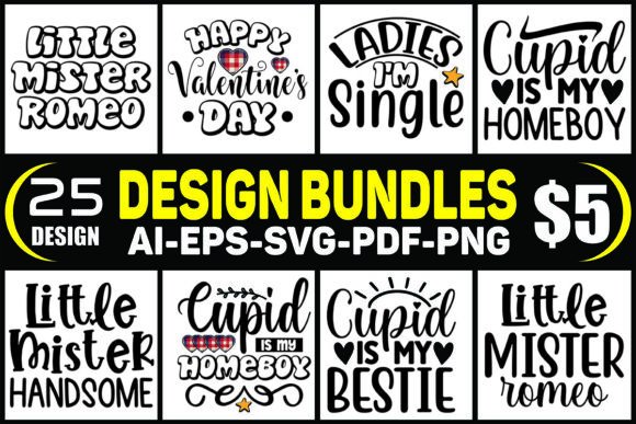 Download Valentine's Day Designs Bundle - Design Collection