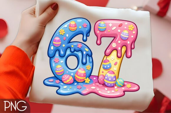 Download Easter 67 Birthday T-Shirt Design Png - Design Collection