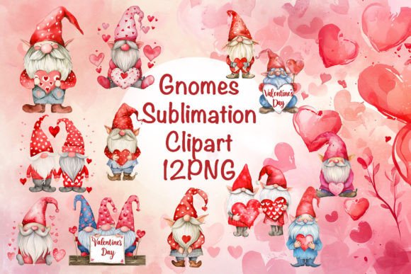 Download Love Gnomes Clipart Valentine's Day - Clipart valentine's day Collection