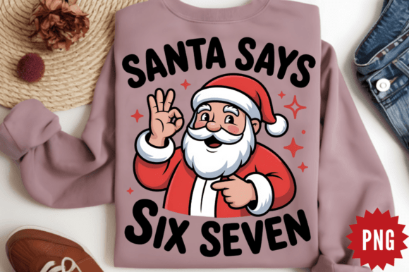 Download Santa Says Six Seven Sublimation Design - Design Collection