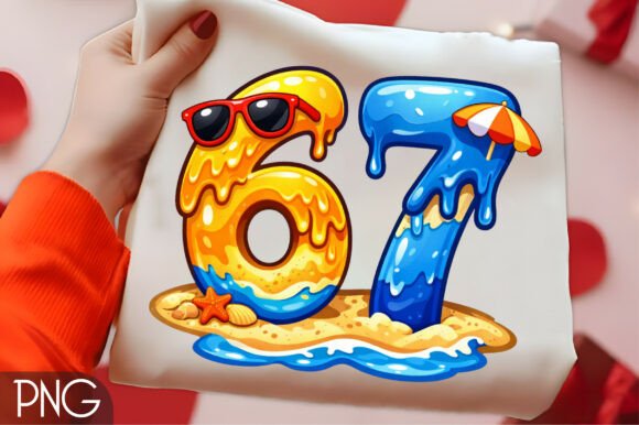 Download 67 Summer Beach Birthday T-Shirt Design - Design Collection