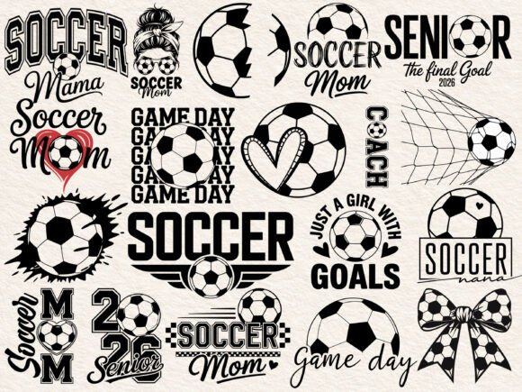Download Soccer SVG PNG Bundle, Custom Design Svg - Design Collection