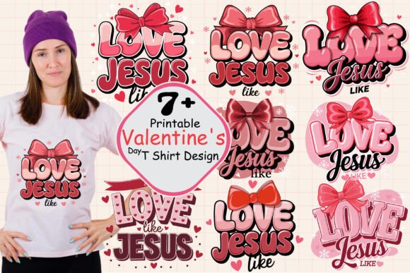 Download Valentines T Shirt Designs Bundle - Design Collection