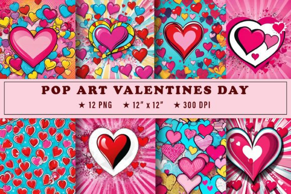 Download Pop Art Valentines Day Graphics - Premium Resources