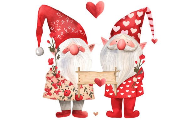 Download Gnomes Clipart Valentine's Day - Clipart valentine's day Collection