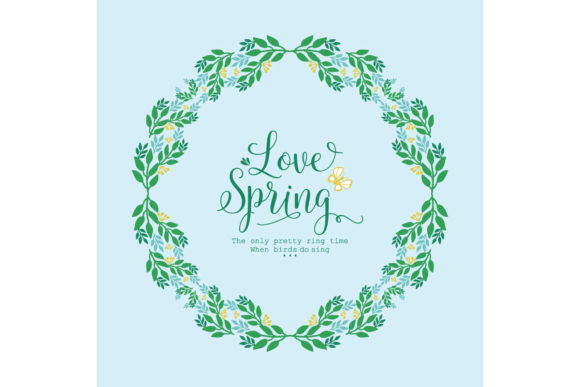 Download Romantic Card Design for Love Spring - Design Collection