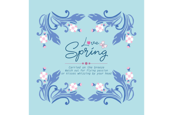 Download Romantic Card Design for Love Spring - Design Collection