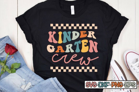 Download Kinder Garten Crew SVG T-shirt Design - Design Collection
