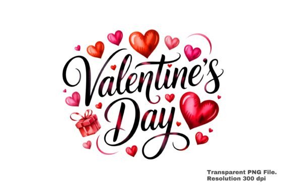 Download Valentine's Day Hearts Design PNG - Design Collection