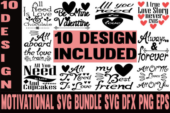 Download Valentines Designs Bundle - Design Collection