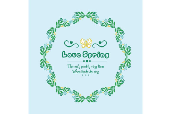 Download Romantic Card Design for Love Spring - Design Collection